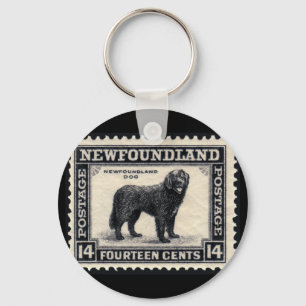 Newfoundland Dog Gifts Keychain
