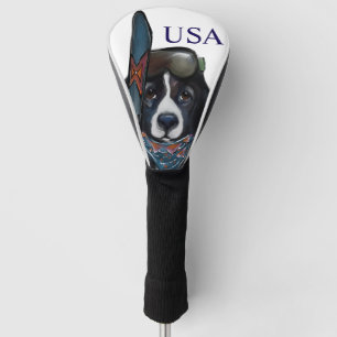NEWFOUNDLAND DOG  GOLF HEAD COVER