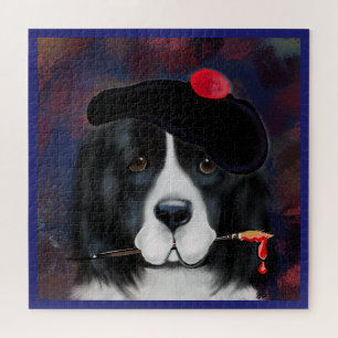 Newfoundland Dog Jigsaw Puzzle