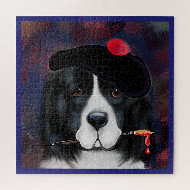 Newfoundland Dog Jigsaw Puzzle (Horizontal)