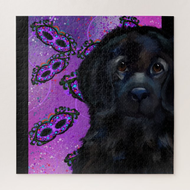 Newfoundland Dog               Jigsaw Puzzle (Vertical)