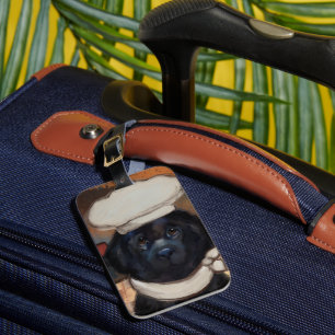 Newfoundland Dog Luggage Tag
