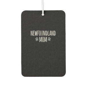 Newfoundland dog mom dog lover paws gift air freshener