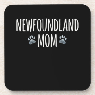 Newfoundland dog mom | dog lover paws gift coaster
