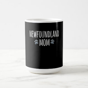 Newfoundland dog mom   dog lover paws gift coffee mug