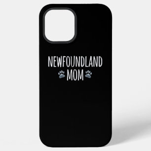 Newfoundland dog mom dog lover paws gift iPhone 12 pro max case