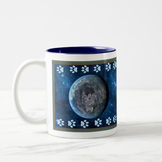Newfoundland Dog Mug (Left)