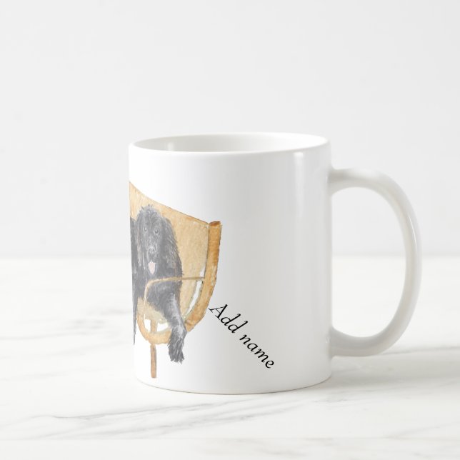Newfoundland Dog Mugs Add name (Right)