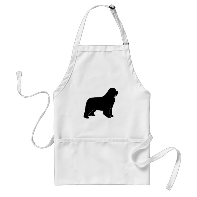 Newfoundland dog newfy newf standard apron (Front)