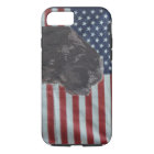 Newfoundland Dog Patriotic  phone case