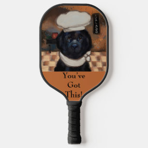Newfoundland Dog Pickleball Paddle