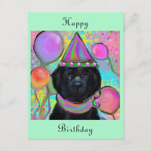 Newfoundland Dog Postcard