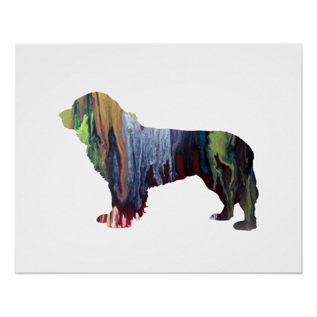 Newfoundland Dog Poster (Front)