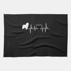 Newfoundland dog present Animal Lover Gift Kitchen Towel