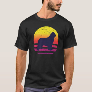 Newfoundland Dog Retro 2 T-Shirt