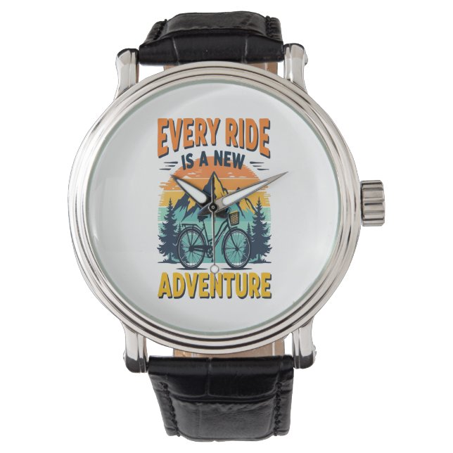 Newfoundland Dog Rider Watch (Front)