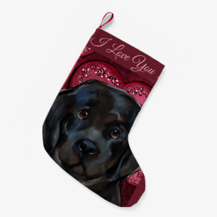 Newfoundland Dog   Small Christmas Stocking
