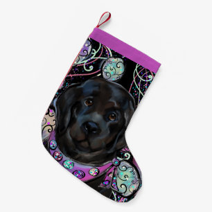 Newfoundland Dog Small Christmas Stocking