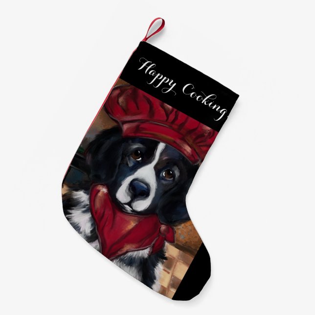 Newfoundland Dog        Small Christmas Stocking (Front (Hanging))