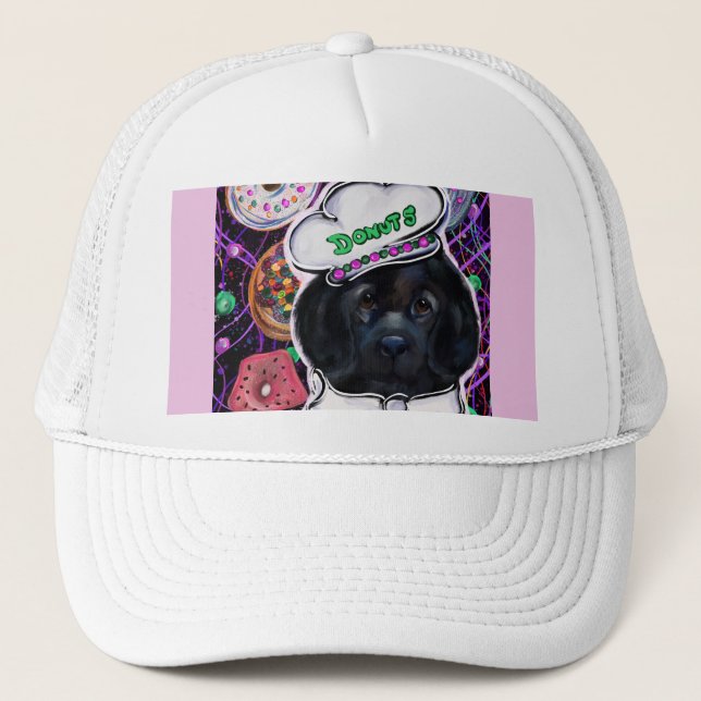 Newfoundland Dog         Trucker Hat (Front)