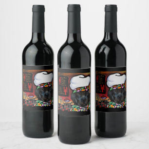 Newfoundland Dog                  Wine Label