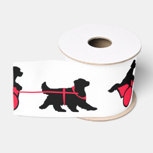 Newfoundland Draught   Dog Ribbon Grosgrain Ribbon