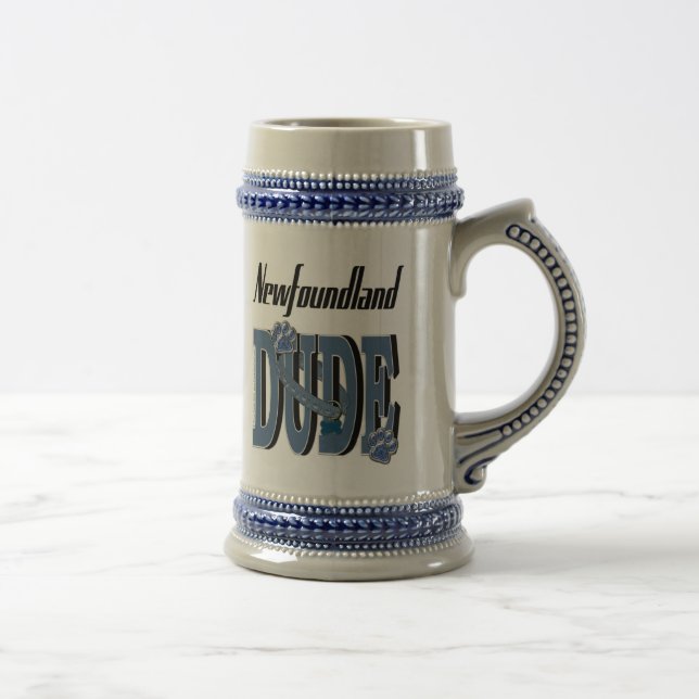 Newfoundland DUDE Beer Stein (Right)