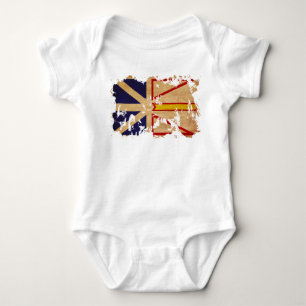 Newfoundland Flag Baby Bodysuit
