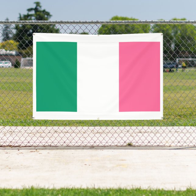 Newfoundland flag customizeable bannner banner (Insitu)