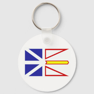 Newfoundland Flag Keychain