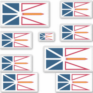 Newfoundland Flags Graphic