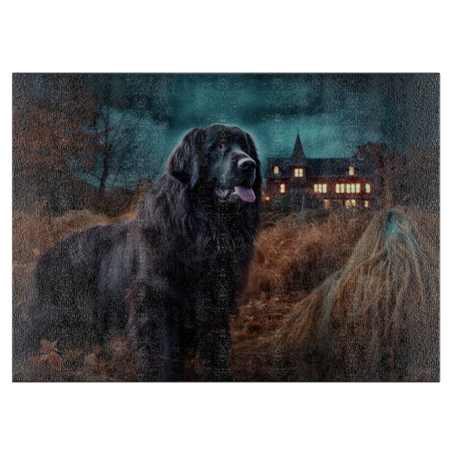 Newfoundland Halloween Scary  Cutting Board (Front)
