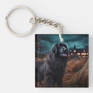 Newfoundland Halloween Scary Keychain