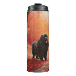 Newfoundland in Autumn Leaves Fall Inspire  Thermal Tumbler