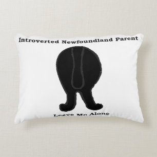 Newfoundland Introverted Parent Accent Pillow