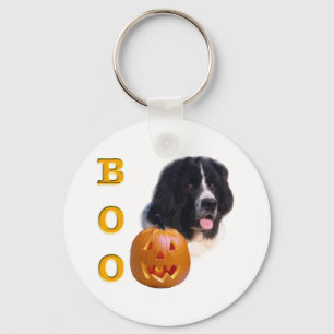 Newfoundland (landseer) Boo Keychain