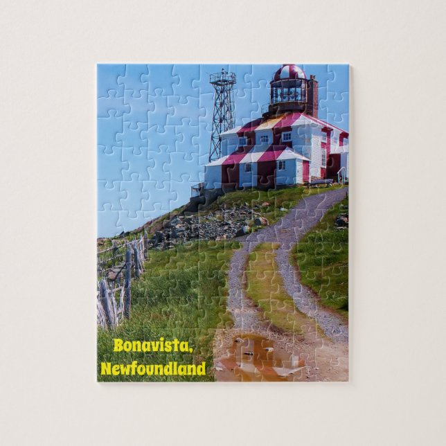 Newfoundland Lighthouse Jigsaw Puzzle (Vertical)