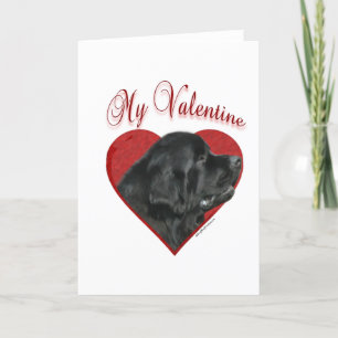 Newfoundland My Valentine Holiday Card