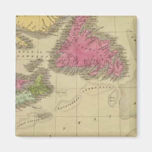 Newfoundland Nova Scotia And New Brunswick 2 Magnet