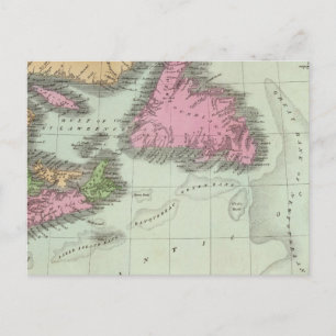 Newfoundland Nova Scotia And New Brunswick Postcard