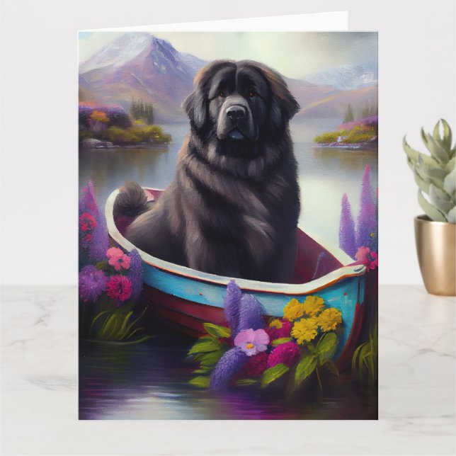 Newfoundland on a Paddle: A Scenic Adventure Card (Small Plant)
