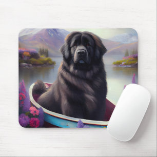 Newfoundland on a Paddle: A Scenic Adventure Mouse Pad
