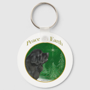 Newfoundland Peace Keychain