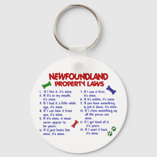 NEWFOUNDLAND Property Laws 2 Keychain