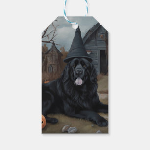 Newfoundland Pumpkins Halloween Scary  Gift Tags
