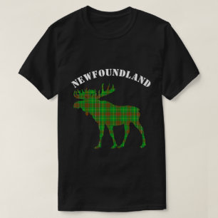 Newfoundland shirt moose customizable party shirt