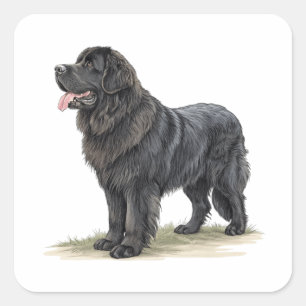 Newfoundland Square Sticker
