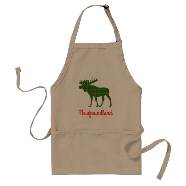 Newfoundland tartan Custom apron (Front)