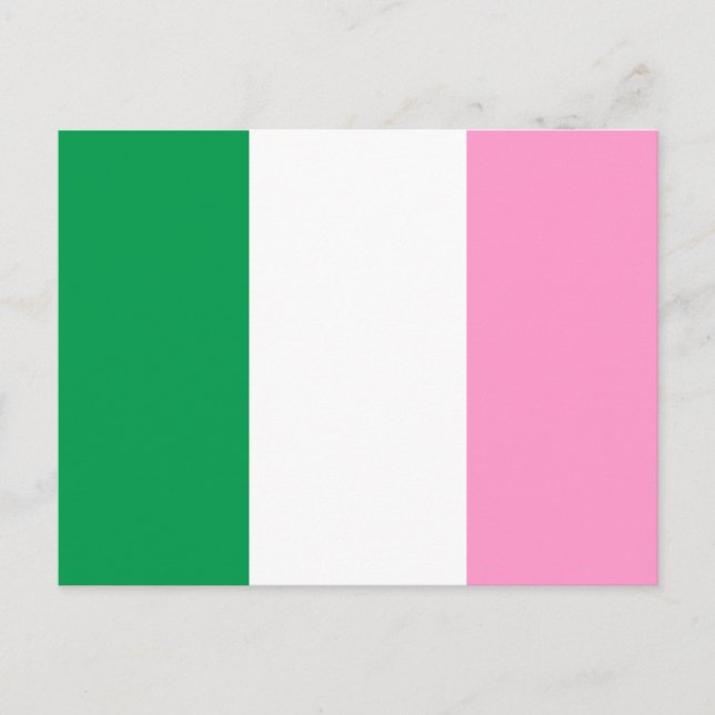 Newfoundland Tricolour flag (Canada) Postcard (Front)