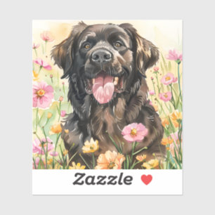 Newfoundland Watercolor Sticker